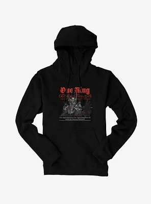 The Lord Of Rings One Ring To Rule Them All Hoodie