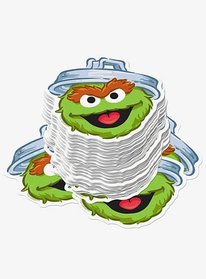Sesame Street Oscar Miscellaneous 100ct Sticker Pack