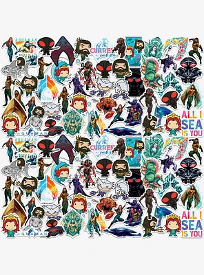 DC Comics Aquaman Movie Miscellaneous 100ct Sticker Pack