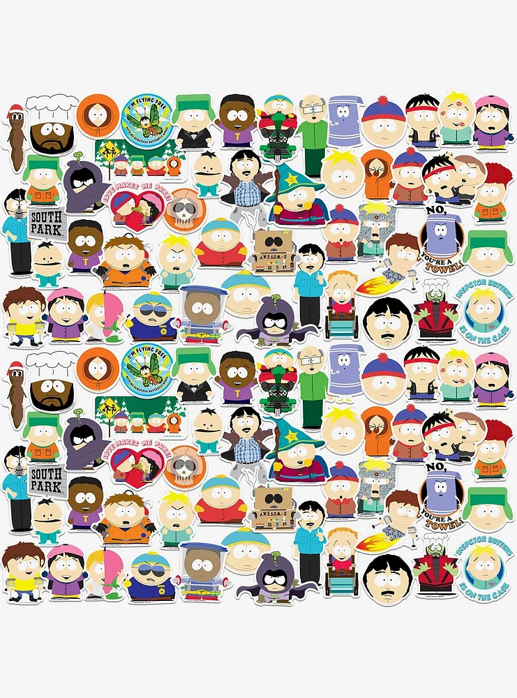 South Park Character Variety Miscellaneous 100ct Sticker Pack