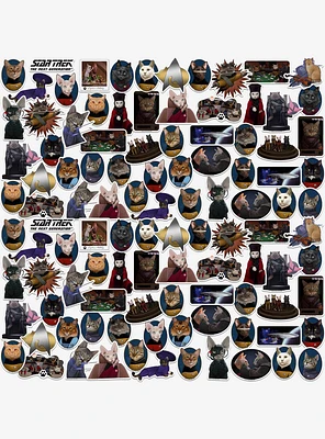 Star Trek: The Next Generation Cats Miscellaneous 100ct Sticker Pack