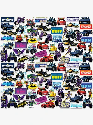DC Comics Batman Batwheels Miscellaneous 100ct Sticker Pack