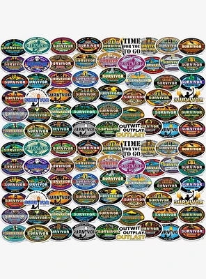 Survivor Miscellaneous 100ct Sticker Pack