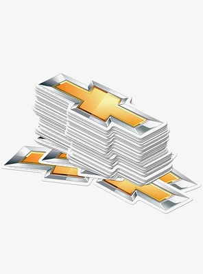 Chevrolet Chevy Bowtie Modern Emblem Miscellaneous 100ct Sticker Pack