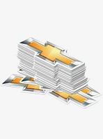 Chevrolet Chevy Bowtie Modern Emblem Miscellaneous 100ct Sticker Pack