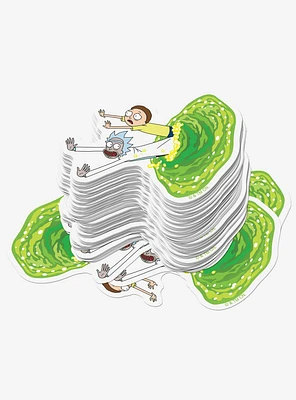 Rick and Morty Worm Hole Miscellaneous 100ct Sticker Pack