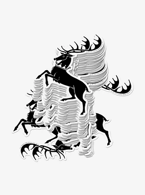Game of Thrones Baratheon Sigil Repeat Miscellaneous 100ct Sticker Pack