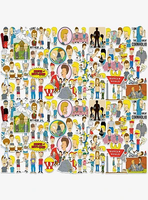 Beavis and Butthead Miscellaneous 100ct Sticker Pack