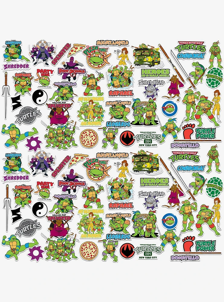 Teenage Mutant Ninja Turtles Miscellaneous 100ct Sticker Pack