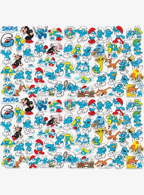 The Smurfs Smurf Miscellaneous 100ct Sticker Pack