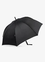 The Duo Auto Open Stick Umbrella Black