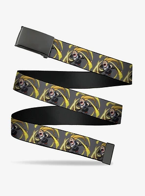 My Hero Academia Hizashi Yamada Present Mic Screaming Flip Web Belt