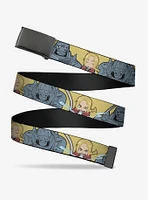 Fullmetal Alchemist: Brotherhood Chibi Elric Brothers Pose Flip Web Belt