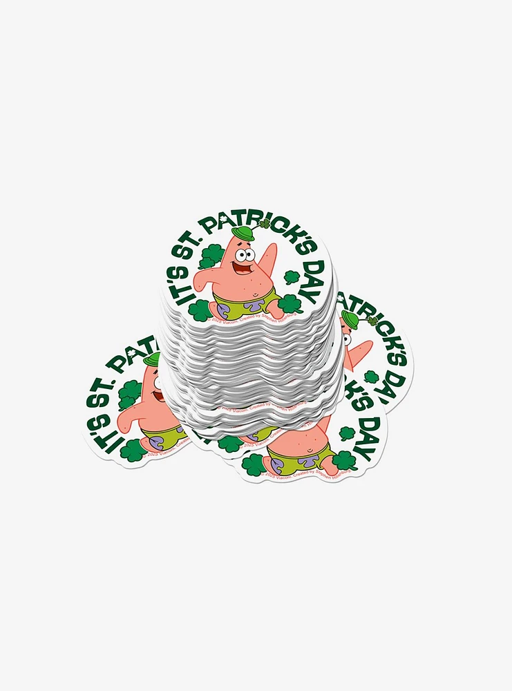 SpongeBob SquarePants It's St. Patrick's Day 100ct Sticker Pack