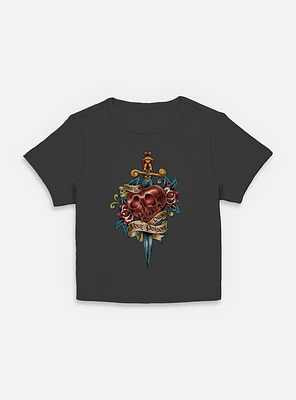 Disney Snow White and the Seven Dwarfs Pick Your Poison Tattoo Style Women Baby T-Shirt