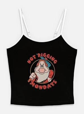 Disney Snow White and the Seven Dwarfs Not Digging Mondays Womens Cami