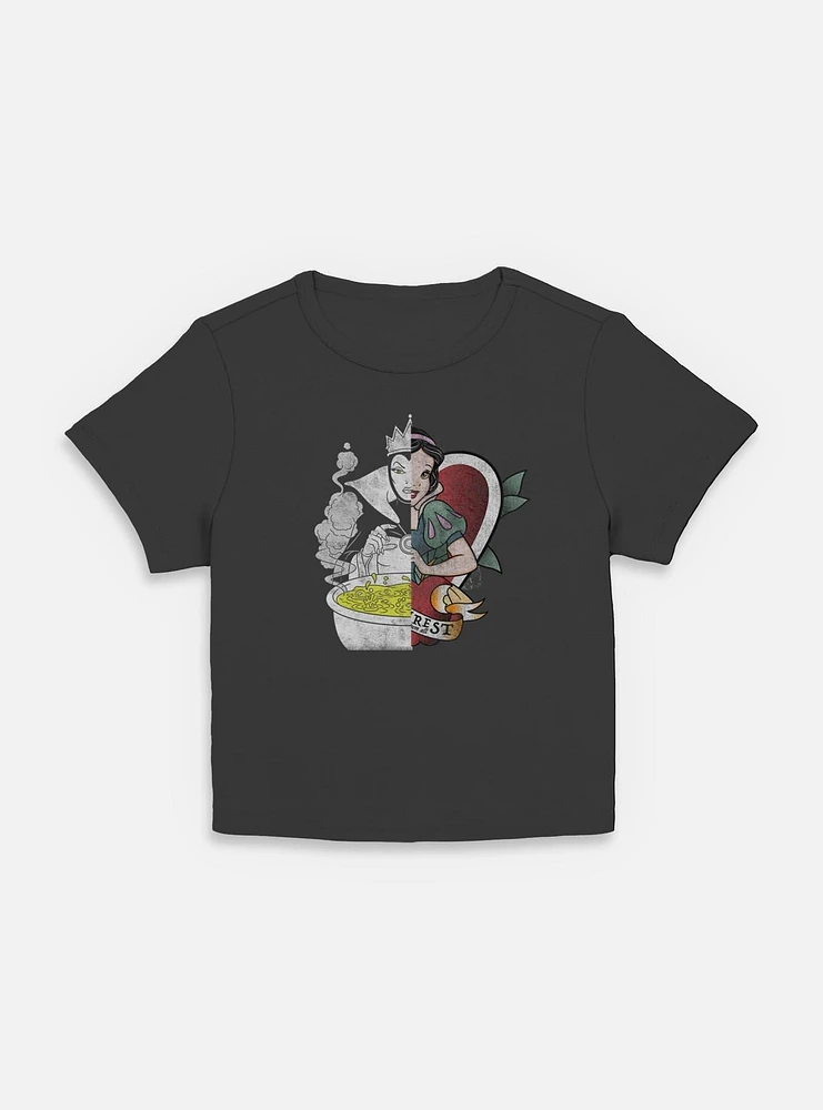 Disney Snow White and the Seven Dwarfs Split Evil Queen Women Baby T-Shirt