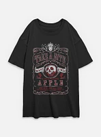 Disney Snow White and the Seven Dwarfs Take A Bite Make Wish Womens Oversized T-Shirt