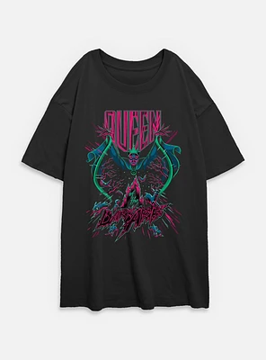 Disney Snow White and The Seven Dwarfs Queen Of Dark Arts Womens Oversized T-Shirt