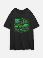 Disney Snow White and the Seven Dwarfs One Bite Dreams Come True Womens Oversized T-Shirt