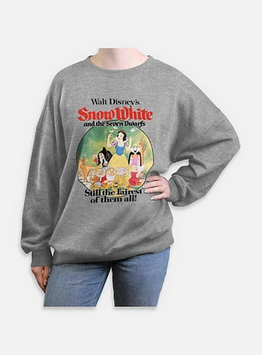 Disney Snow White and The Seven Dwarfs Still Fairest Of Them All Womens Oversized Sweatshirt
