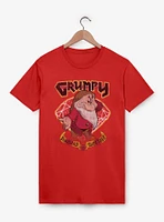 Disney Snow White and the Seven Dwarfs Grumpy Diamond Mine Tour Garment Dye T-Shirt