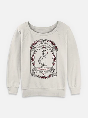 Disney Snow White and the Seven Dwarfs Apple Of My Eye Womens Slouchy Sweatshirt