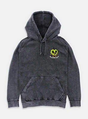 Disney Snow White and the Seven Dwarfs Poisoned Apple Crest Mineral Wash Hoodie