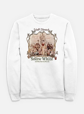 Disney Snow White and the Seven Dwarfs Retro Portrait Sweatshirt
