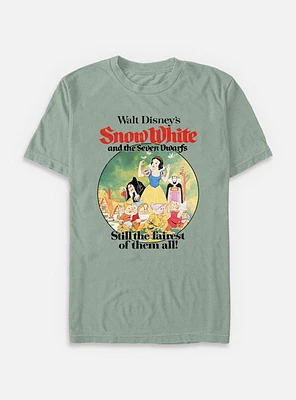 Disney Snow White and The Seven Dwarfs Still Fairest Of Them All Garment Dye T-Shirt