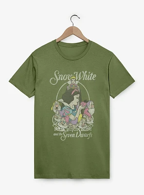 Disney Snow White and the Seven Dwarfs Retro Classic Garment Dye T-Shirt