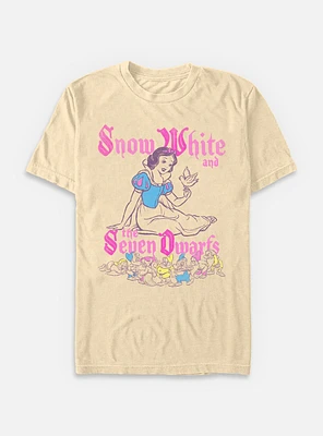Disney Snow White and the Seven Dwarfs Story Time Illustration T-Shirt