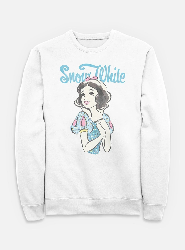 Disney Snow White and the Seven Dwarfs Floral Sweatshirt