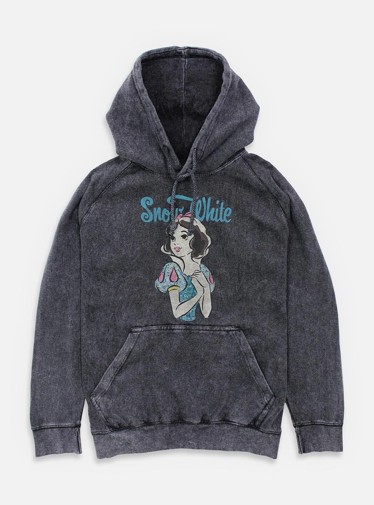 Disney Snow White and the Seven Dwarfs Floral Mineral Wash Hoodie