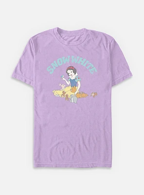 Disney Snow White and the Seven Dwarfs Woodland Animals Garment Dye T-Shirt