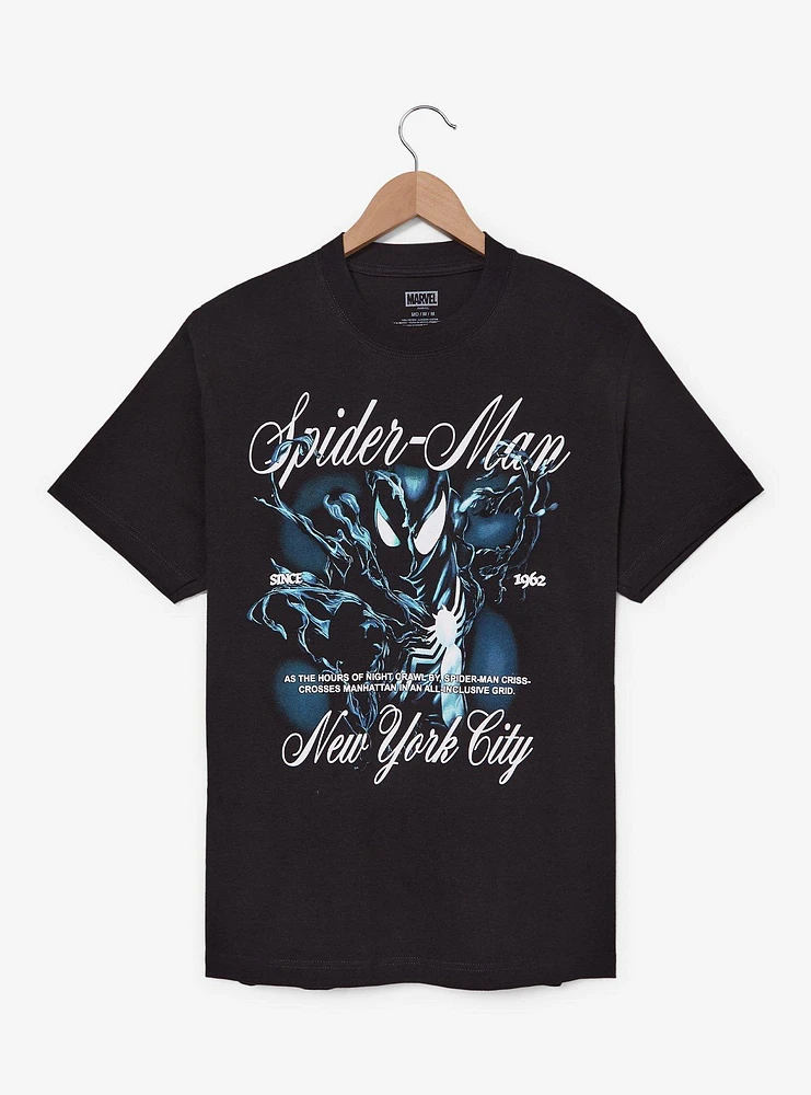 Marvel Spider-Man Cursive Graphic T-Shirt— BoxLunch Exclusive