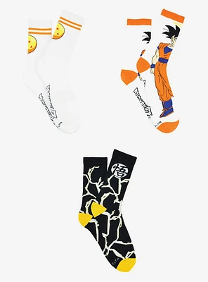 Dragon Ball Z 3-Pair Crew Socks