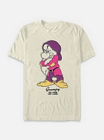 Disney Snow White and the Seven Dwarfs Grumpy Portrait Garment Dye T-Shirt