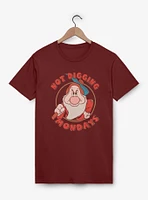 Disney Snow White and the Seven Dwarfs Not Digging Mondays Garment Dye T-Shirt