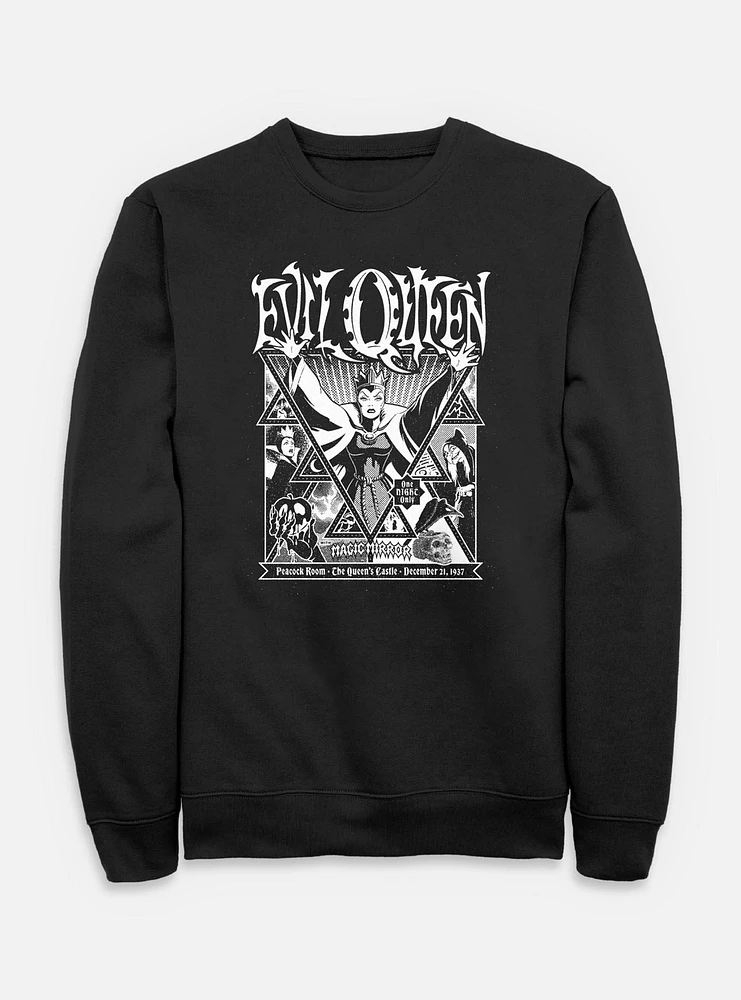 Disney Snow White and the Seven Dwarfs Evil Queen Magic Mirror Sweatshirt