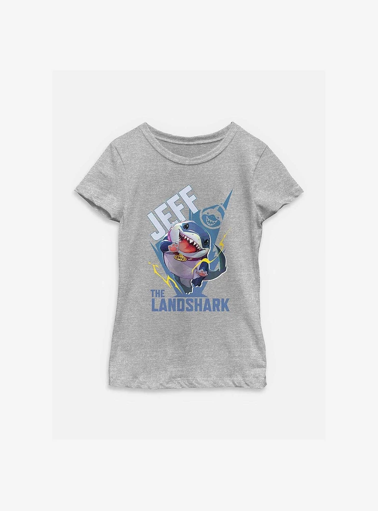 Marvel Rivals Jeff The Landshark Youth Girls T-Shirt