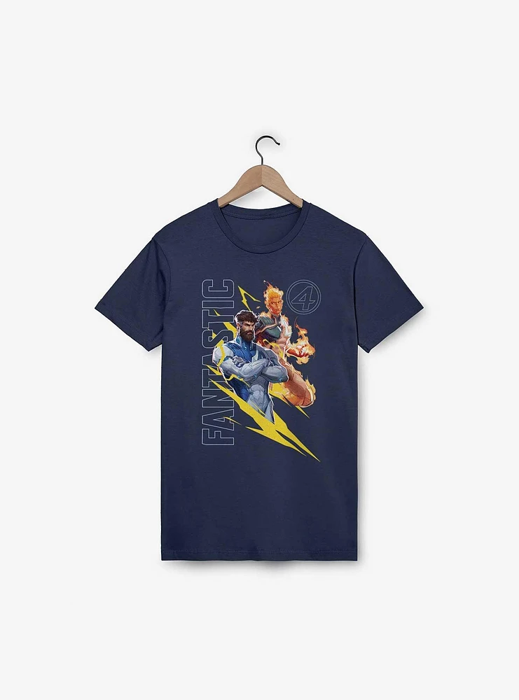 Marvel Rivals John Storm And Reed T-Shirt