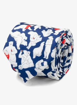 Coca-Cola Polar Bear Navy Blue Men's Tie