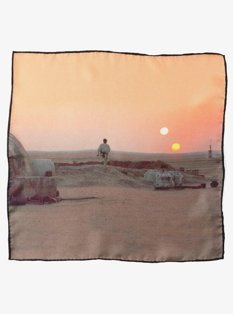 Star Wars Binary Sunset Pocket Square