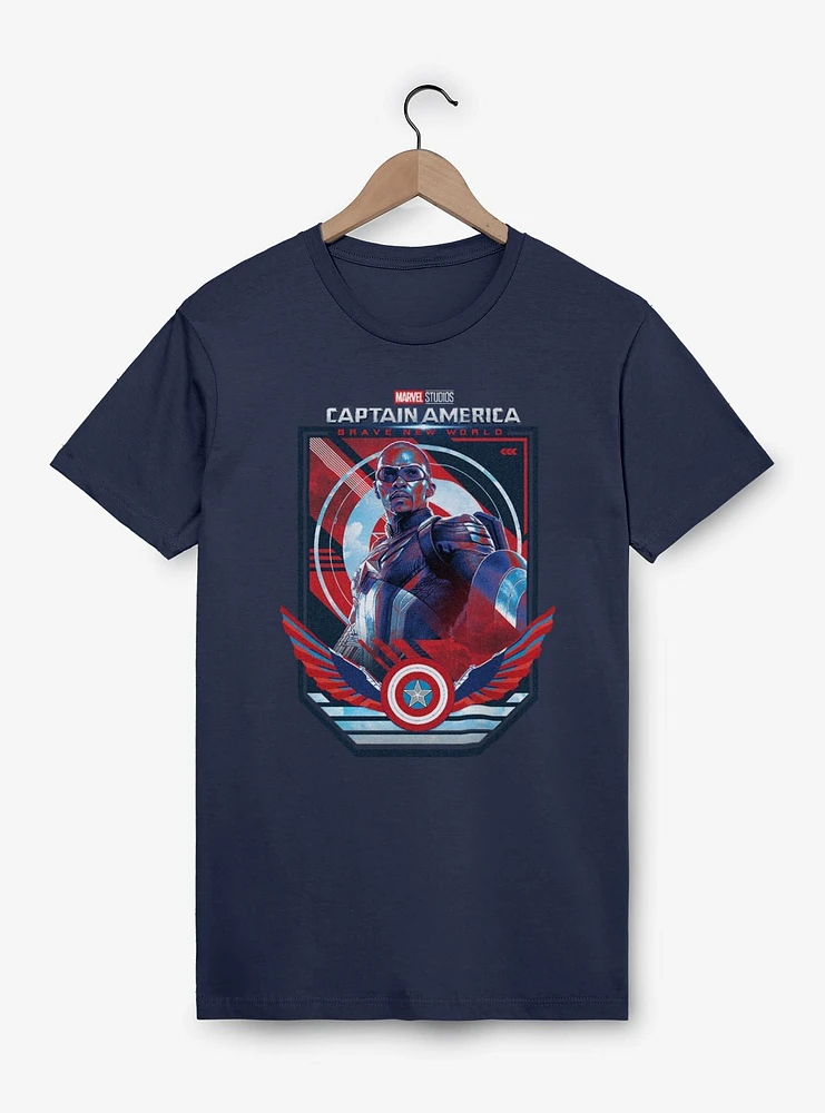 Captain America: Brave New World Poster Garment Dye T-Shirt