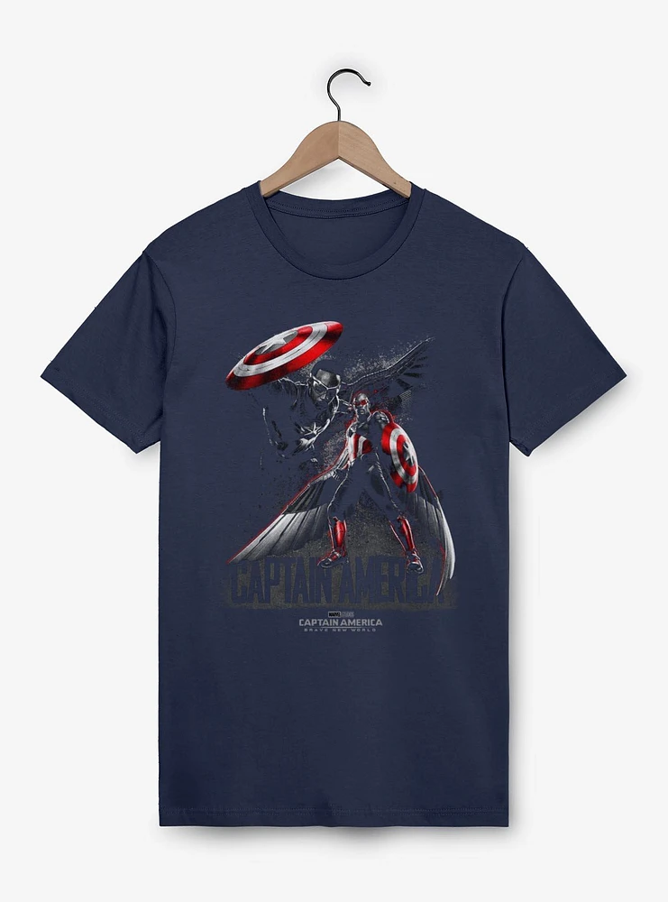 Captain America: Brave New World America Pose Garment Dye T-Shirt