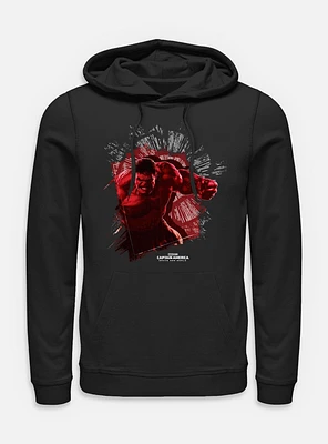 Captain America: Brave New World Red Hulk Punch Through Hoodie