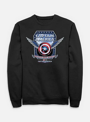 Captain America: Brave New World America Shield Wings Sweatshirt