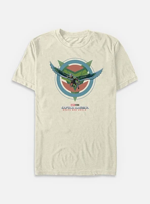 Captain America: Brave New World Falcon Tie-Dye Garment Dye T-Shirt