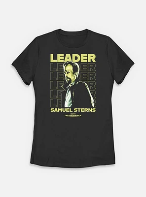 Captain America: Brave New World Leader Samuel Sterns Womens T-Shirt